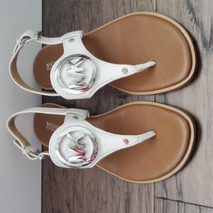 Michael Kors Sondra Thong Sandals White